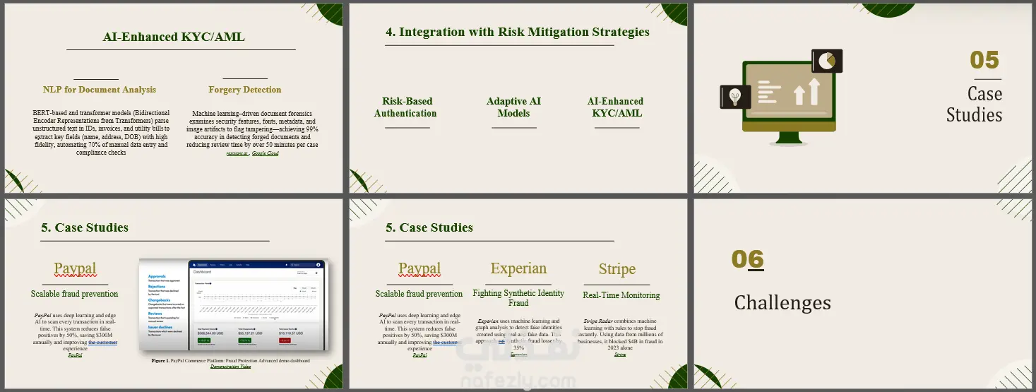 عرض تقديمي power point عن خطورة الاحتيال في الخدمات المالية