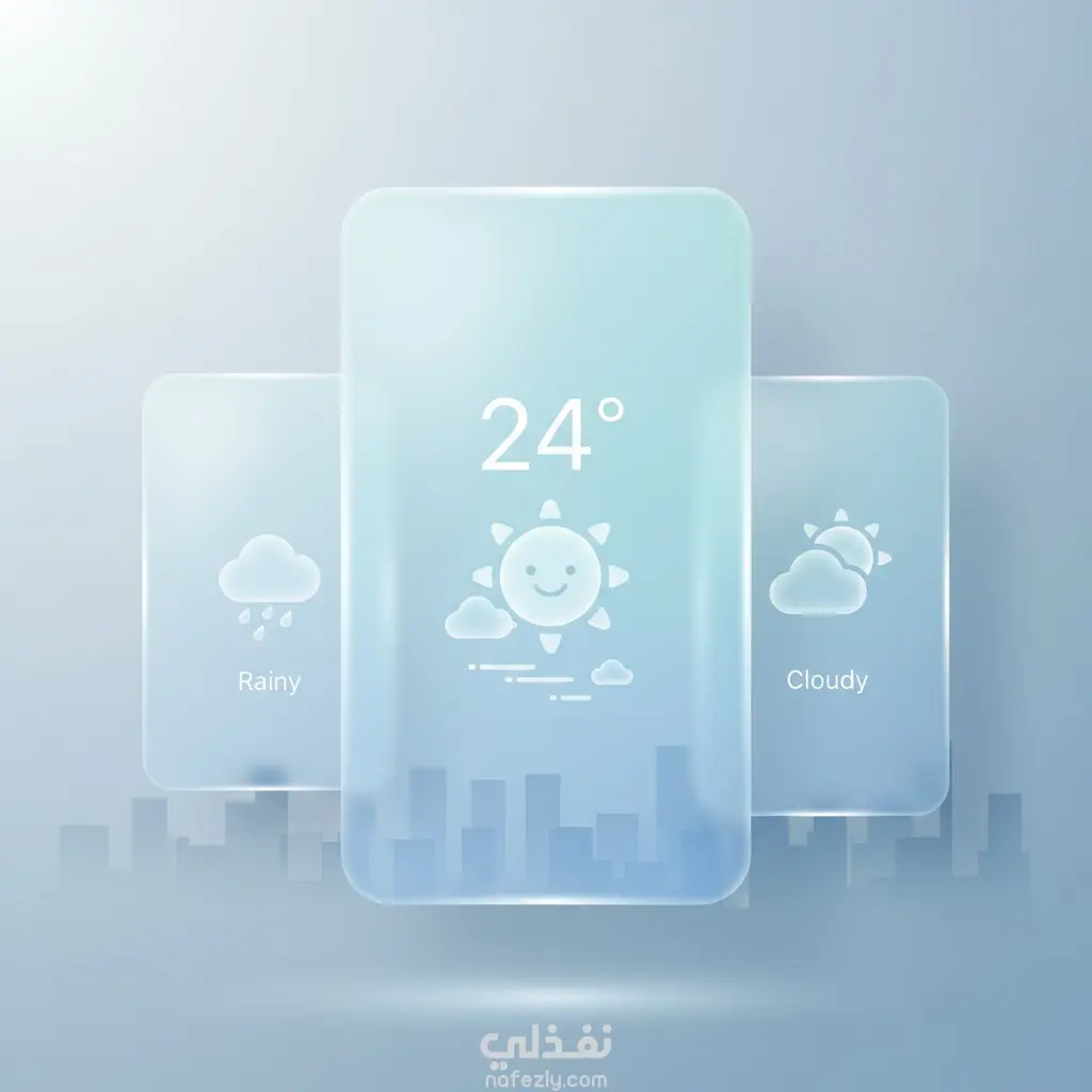 تطبيق لمعرفة الطقس