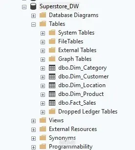 Procedure Schema تحليل بيانات وتحويل قواعد البيانات إلى نموذج Star Schema باستخدام SQL ...