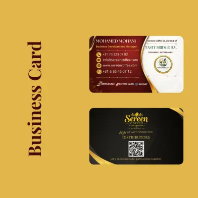 صورة العمل Business Card