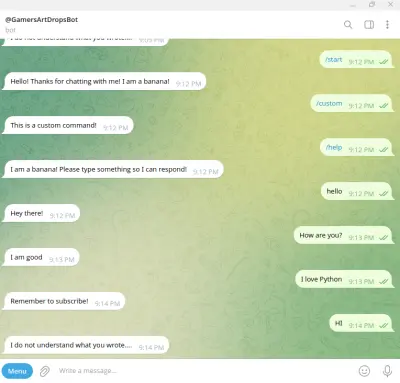 تطوير بوتات تليجرام مخصصة لاحتياجاتك