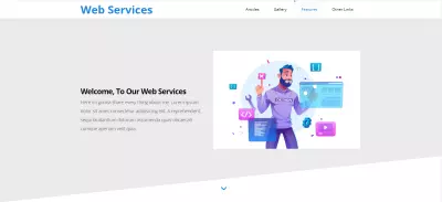 انشاء موقع متكامل باستخدام HTML , CSS , JS