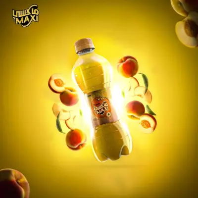 تصميم سوشيال ميديا لمشروب ماكسي