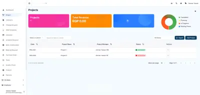 نظام Buildo Solutions لإدارة شركات المقاولات (ERP)