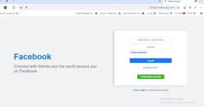 فورم لتسجيل البيانات  Facebook form