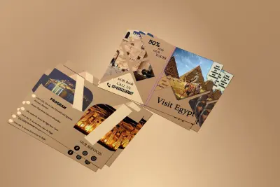 travel agency flyer