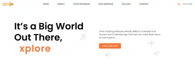 TravelSphere– موقع سريع لحجز واستكشاف الرحلات