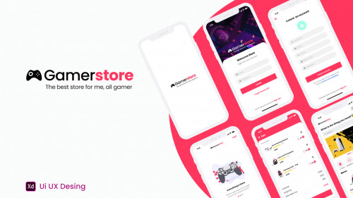 UX/UI DESIGN -STORS GAMER