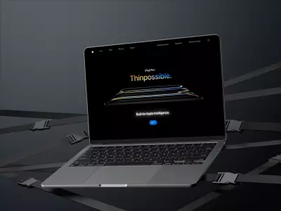 Re-Design iPad Pro Website