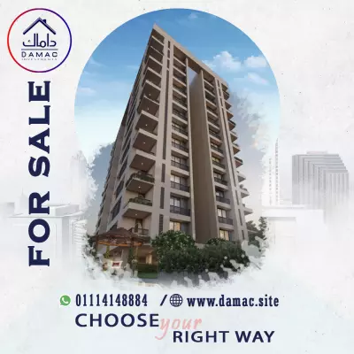 تصميم سوشيال ميديا لشركة عقارات تدعي DAMAC