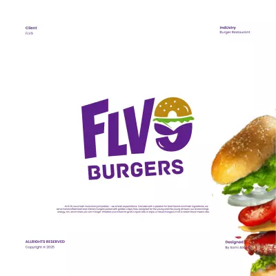 FLV9 Logo & Brand Identity