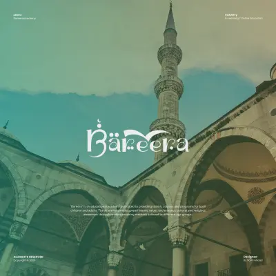 Bareera Academy Logo & Brand Identity