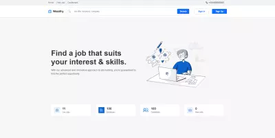 Wazafny - Job Finder website