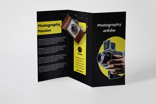 Photography brochure