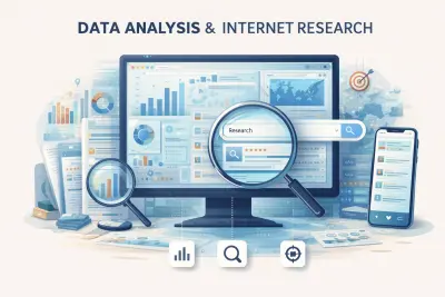 تحليل بيانات وبحث وتحليل المنافسين