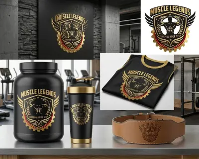 تصميم شعار ل جيم