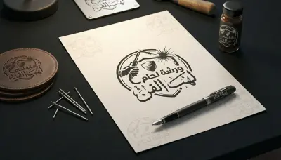 تصميم شعارات احترافية باللغة العربية