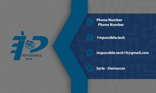 صورة العمل I'mPossible Buisness card