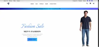 موقع الكتروني لبيع الملابس و الاكسسوارات