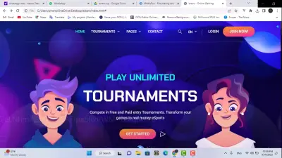 منصة GameStream: تطوير واجهات الويب التفاعلية بتقنية React و UI/UX.