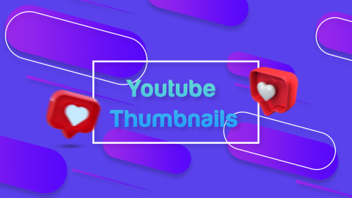 مجموعة صور مصغرة (thumbnail) لليوتيوب