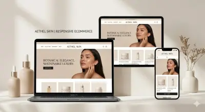 Modern Shopify Store for Skincare Brand