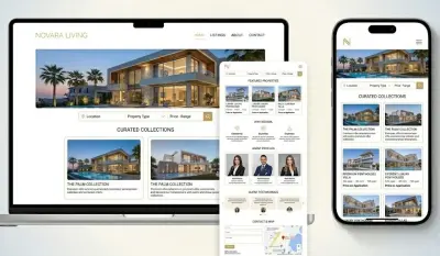 NOVARA LIVING - Luxury Real Estate Website