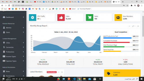 برمجة مواقع باستخدام تقنية Laravel
