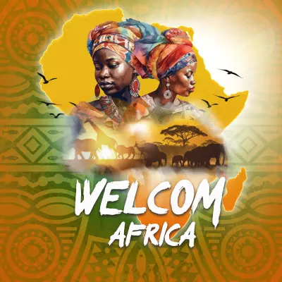 Graphic design review about Africa