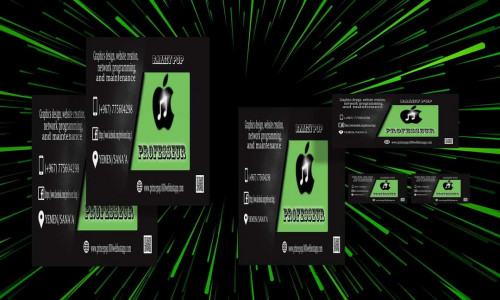 تصميم بطاقة عمل