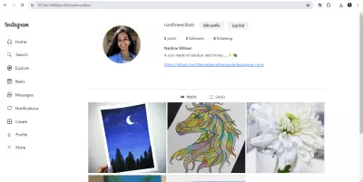 Instagram Clone (نسخة مشابهة لإنستغرام)