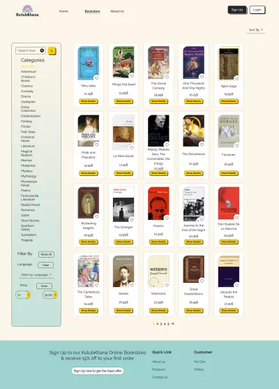 e-commerce bookstore