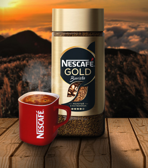 Social Media Design Nescafé