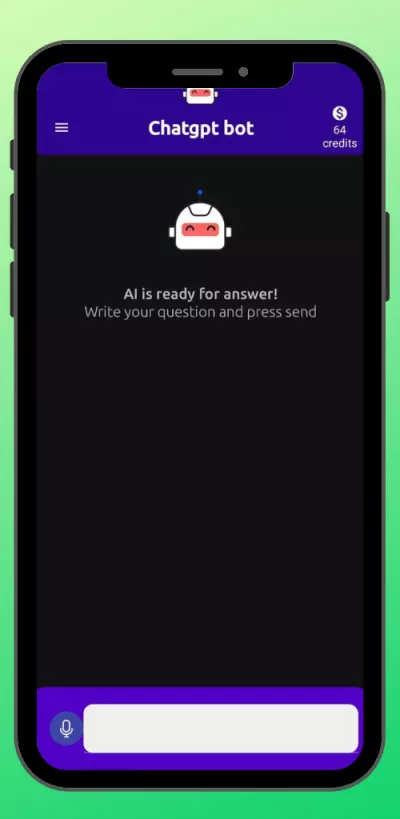 تطبيق ذكاء اصطناعي - Smart Chat Bot