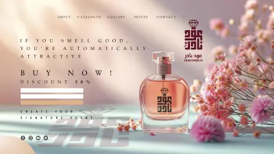 تصميم واجهة موقع اليكترونى