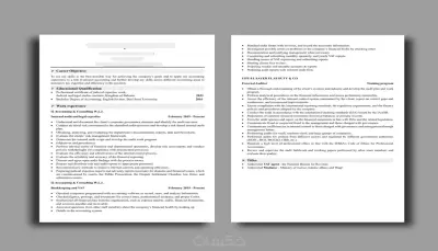 صنع سيرة ذاتية CV إحترافية