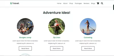 Adventure And Tour Website