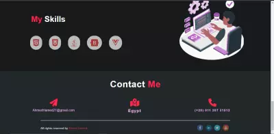 موقع شخصي | Portfolio