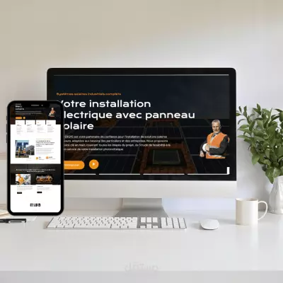 موقع لخدمات الطاقة الشمسية