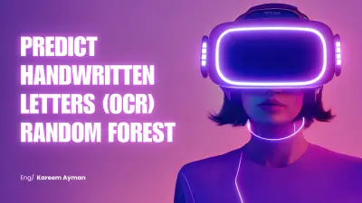 تطبيق ذكاء اصطناعي للتعرف على الحروف Handwritten Character Recognition