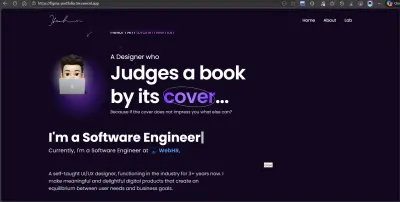 تطوير Portfolio API لإدارة المشاريع والأعمال الشخصية