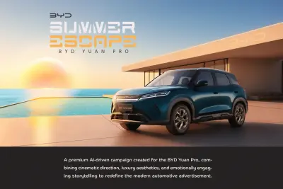 Summer Escape | AI Automotive Campaign for BYD Yuan Pro