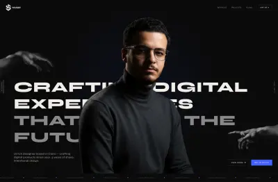 تصميم بورتفوليو شخصي – دراسة حالة UI/UX