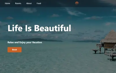 Responsive Hotel Booking Website