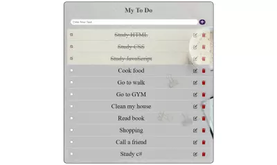 موقع لعمل قائمة مهام (Todo list)