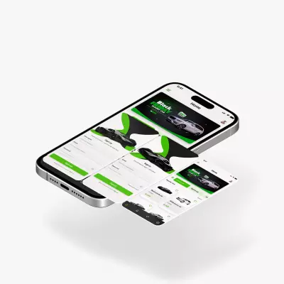 تصميم تطبيق موبايل لتأجير العربيات (Login – Signup – Home)