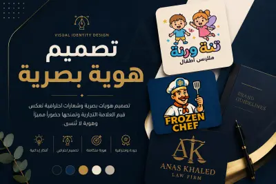 تصميم هوية بصرية وشعارات احترافية للعلامات التجارية باستخدام Canva والذكاء الاصطناعي