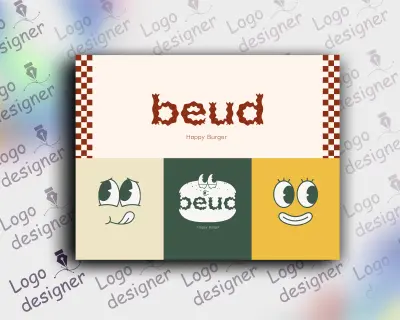 تصميم شعار احترافي لمطعم برجر