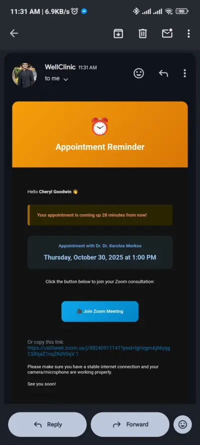 Online Clinic – Telemedicine Platform  ( Web Application – Laravel )