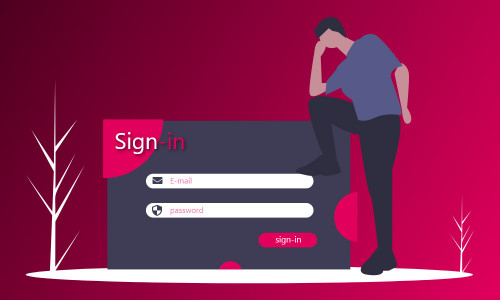 صورة العمل Sign up / Sign in Form